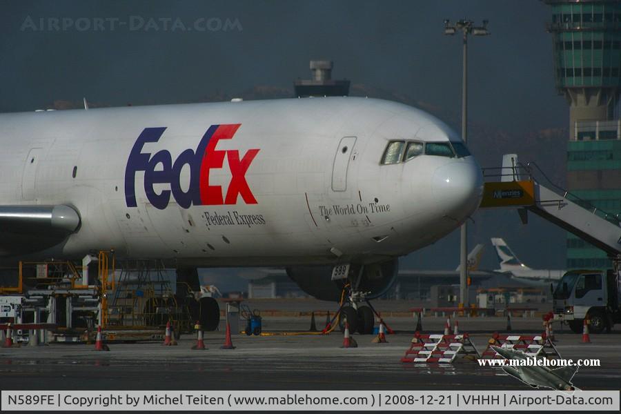 N589FE, 1992 McDonnell Douglas MD-11F C/N 48491, Fedex
