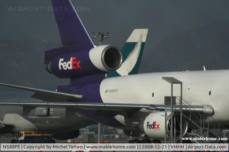 N588FE, 1992 McDonnell Douglas MD-11F C/N 48490, Fedex