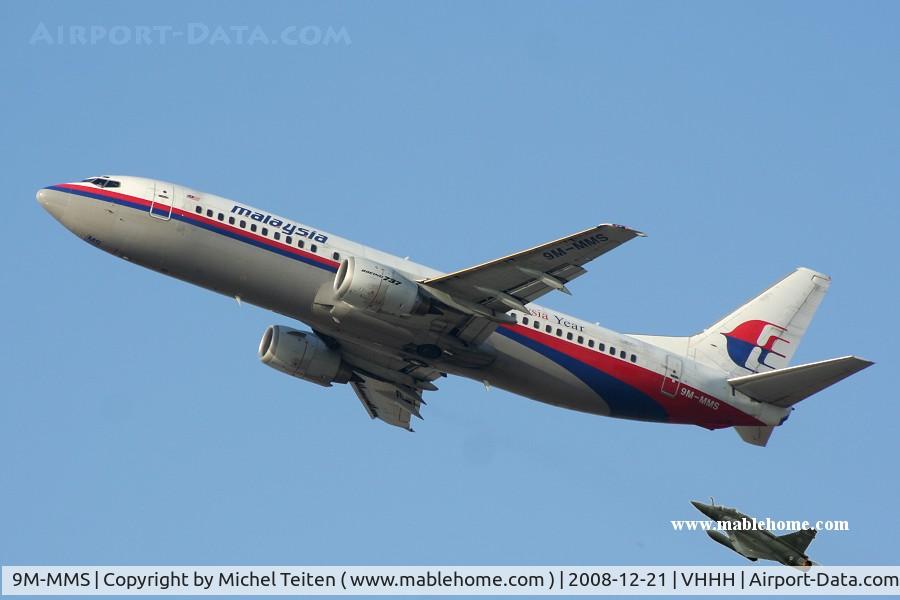 9M-MMS, Boeing 737-4H6 C/N 27169, Malaysia Airlines