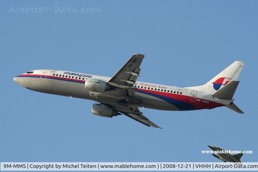 9M-MMS, Boeing 737-4H6 C/N 27169, Malaysia Airlines