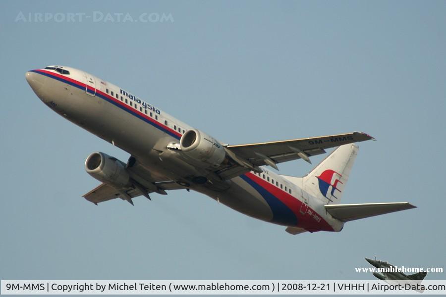 9M-MMS, Boeing 737-4H6 C/N 27169, Malaysia Airlines