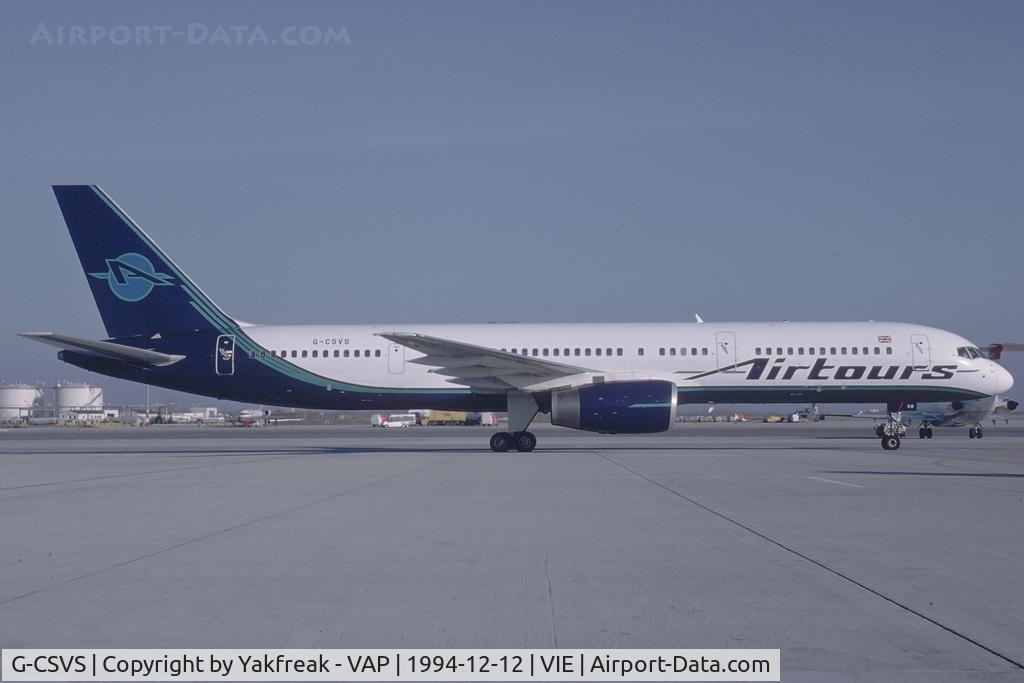 G-CSVS, 1992 Boeing 757-236 C/N 25620, Airtours Boeing 757-200
