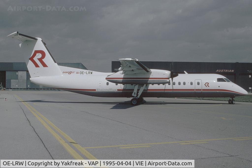 OE-LRW, De Havilland Canada DHC-8-311 Dash 8 C/N 307, Rheintalflug Dash 8-300