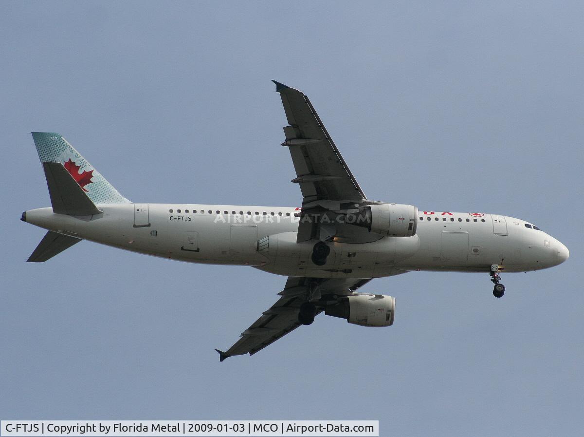 C-FTJS, 1991 Airbus A320-211 C/N 253, Air Canada A320