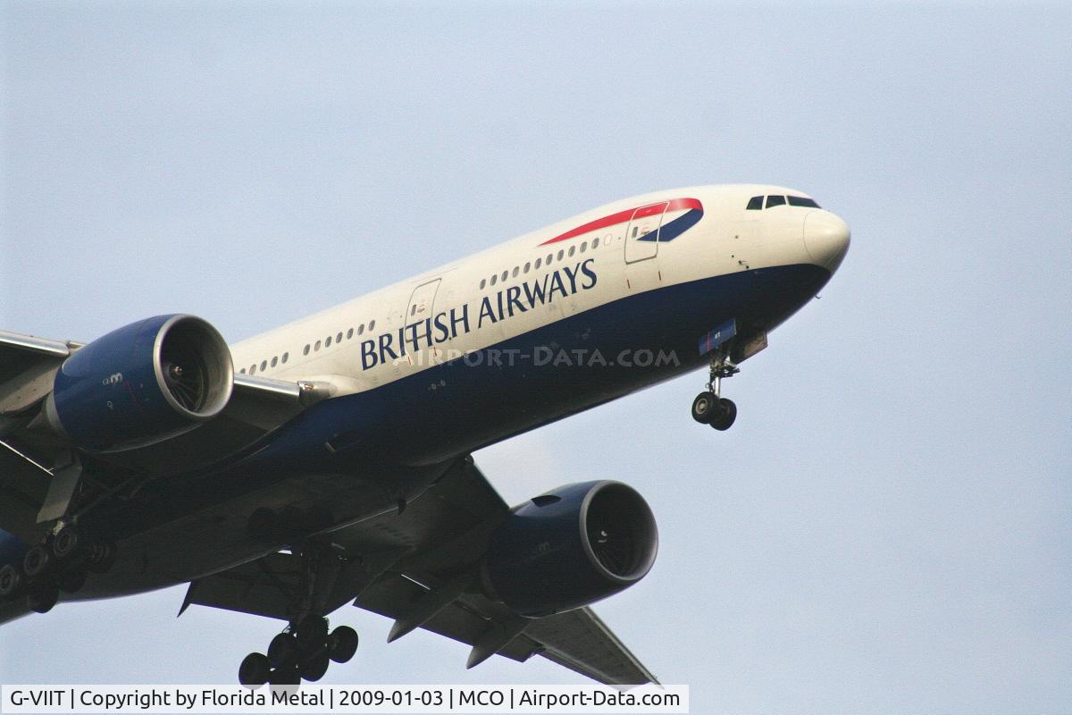 G-VIIT, 1999 Boeing 777-236 C/N 29962, British Airways 777-200