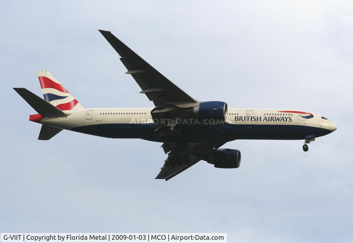 G-VIIT, 1999 Boeing 777-236 C/N 29962, British Airways 777-200