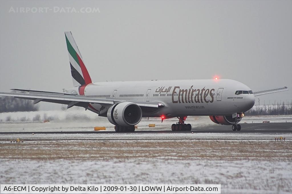 A6-ECM, 2009 Boeing 777-36N/ER C/N 37703, Emirates new triple seven
