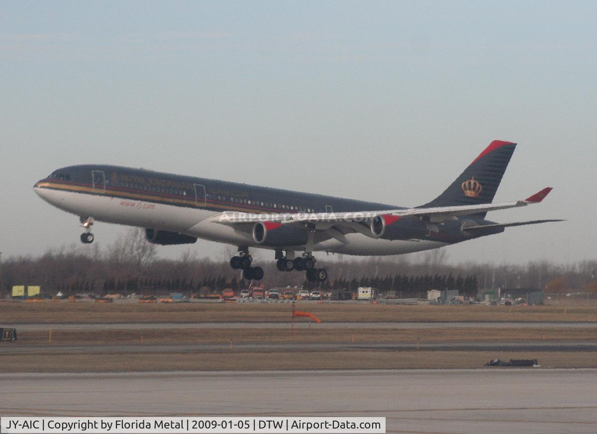 JY-AIC, 1993 Airbus A340-212 C/N 14, Royal Jordanian A340-200