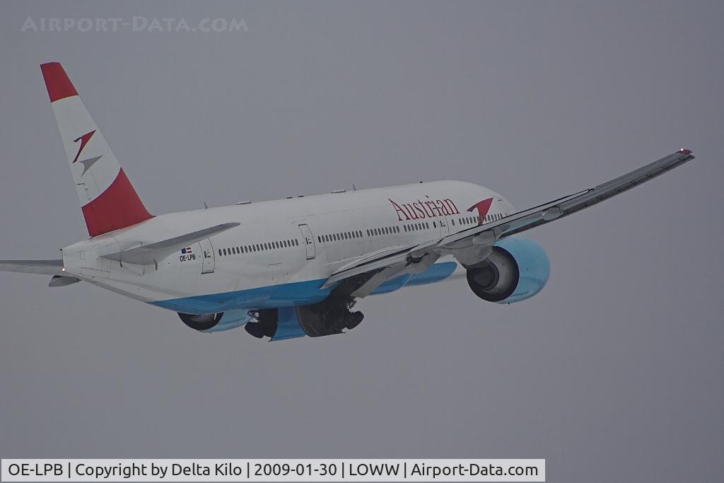 OE-LPB, 1998 Boeing 777-2Z9/ER C/N 28699, AUSTRIAN AIRLINES