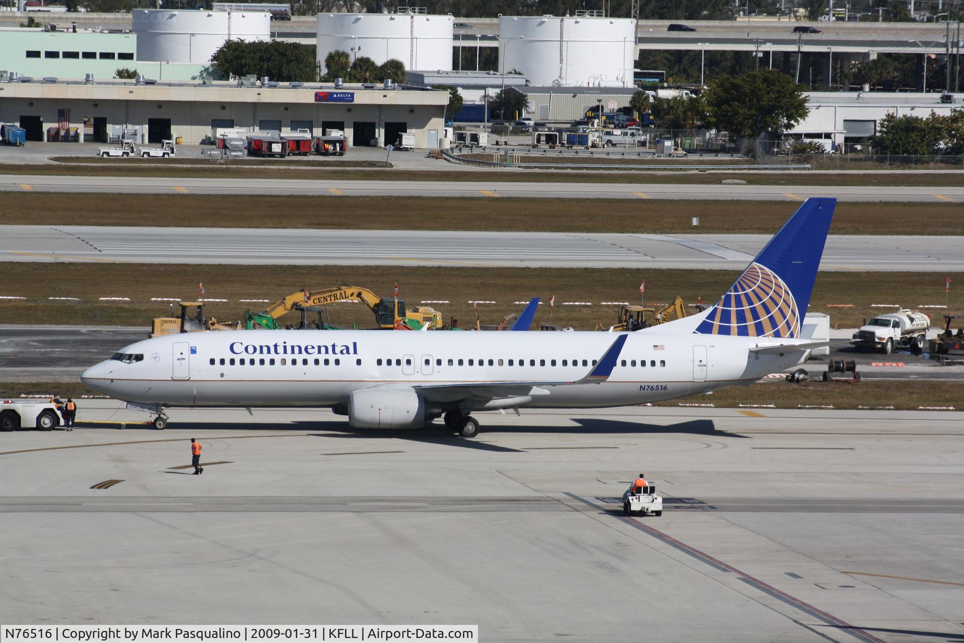 N76516, 2008 Boeing 737-824 C/N 37096, Boeing 737-800