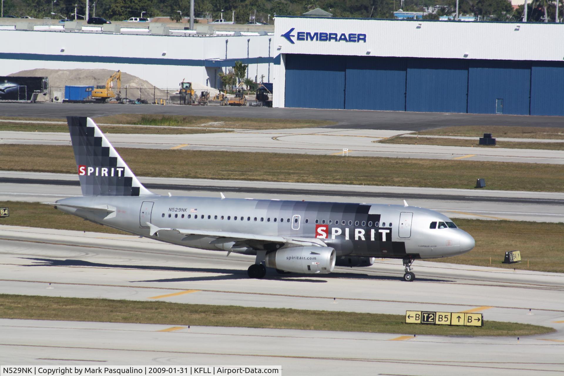 N529NK, 2007 Airbus A319-132 C/N 3007, Airbus A319