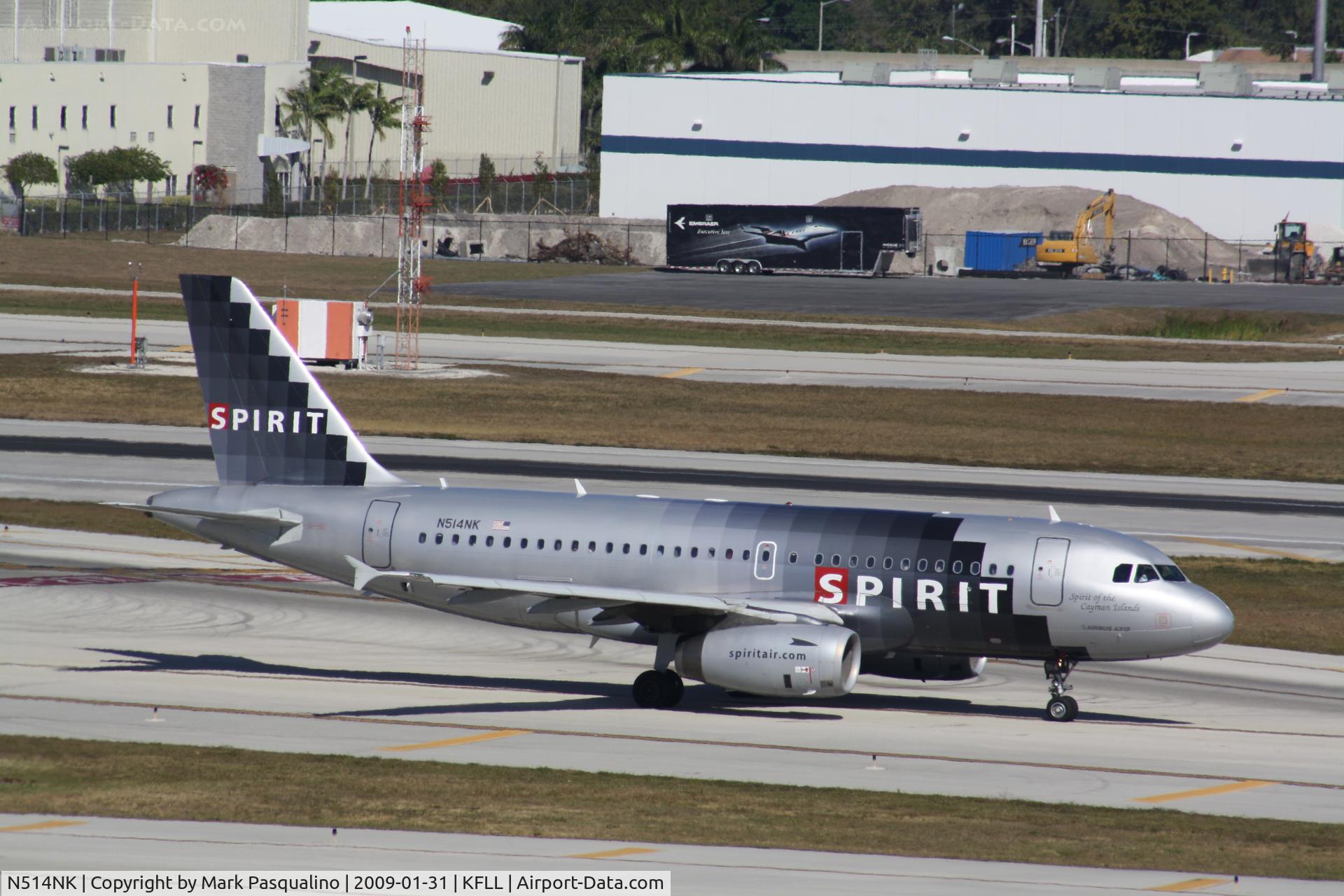 N514NK, 2006 Airbus A319-132 C/N 2679, Airbus A319