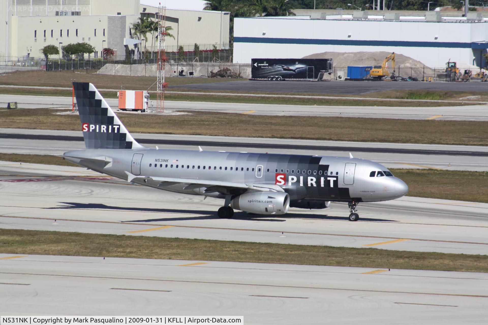 N531NK, 2007 Airbus A319-132 C/N 3026, Airbus A319