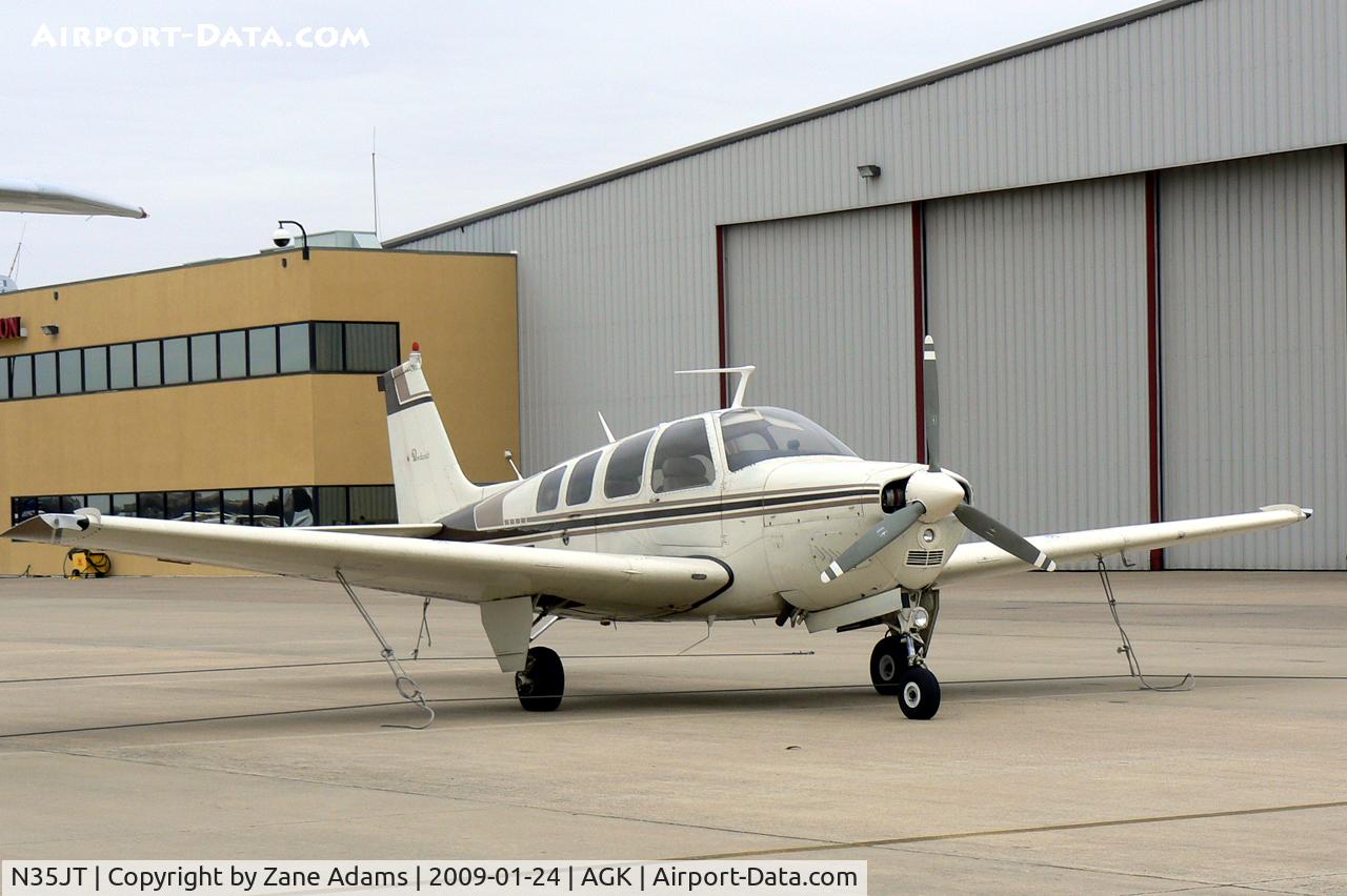 N35JT, 1969 Beech 36 Bonanza C/N E-162, At Arlington Municipal
