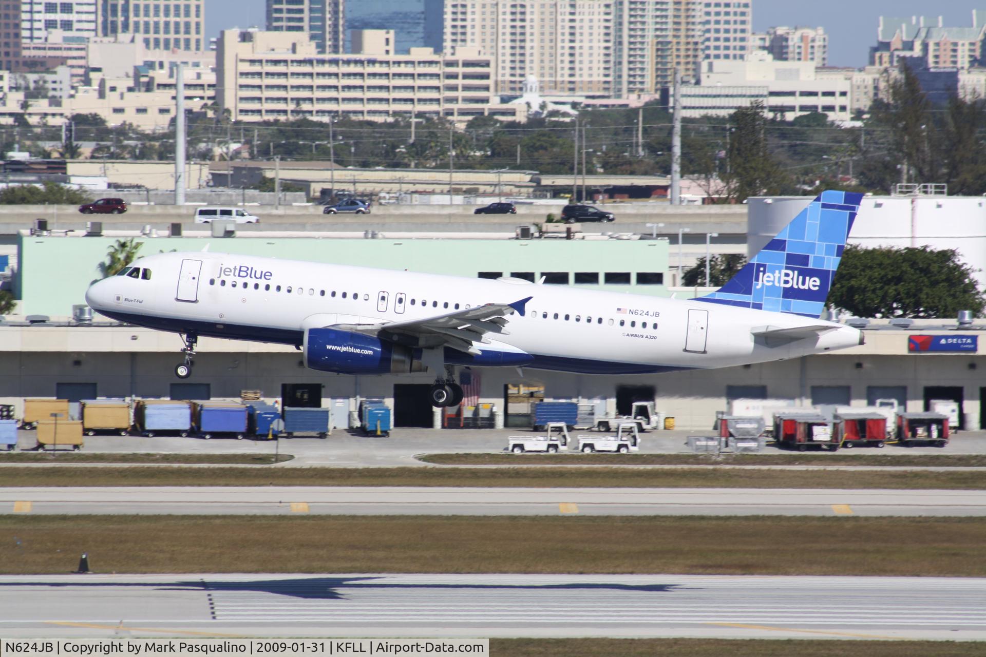 N624JB, 2005 Airbus A320-232 C/N 2520, Airbus A320