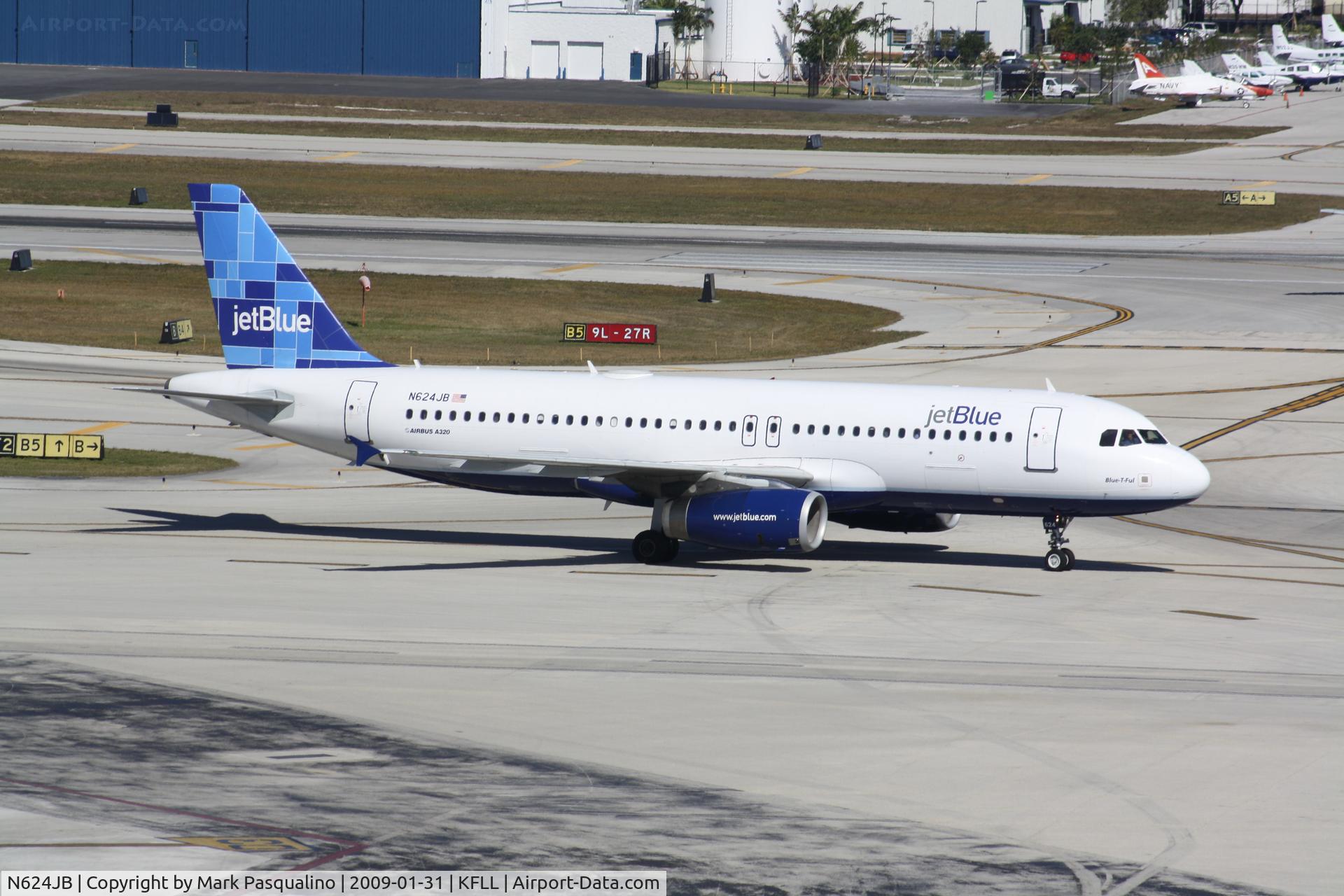 N624JB, 2005 Airbus A320-232 C/N 2520, Airbus A320
