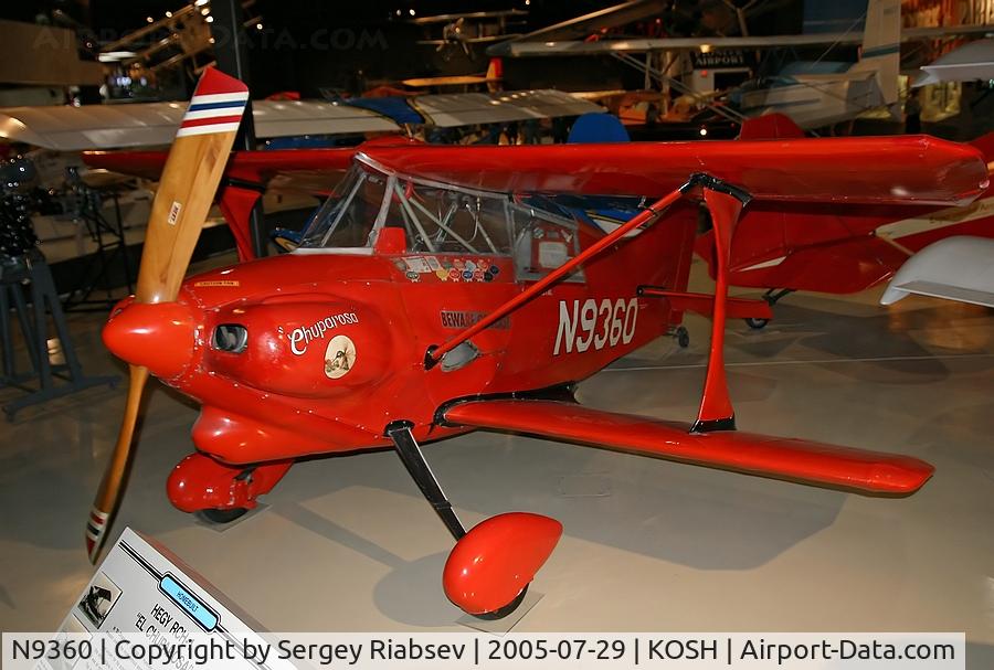 N9360, 1959 Hegy R.C.H.I. C/N 1, EAA museum