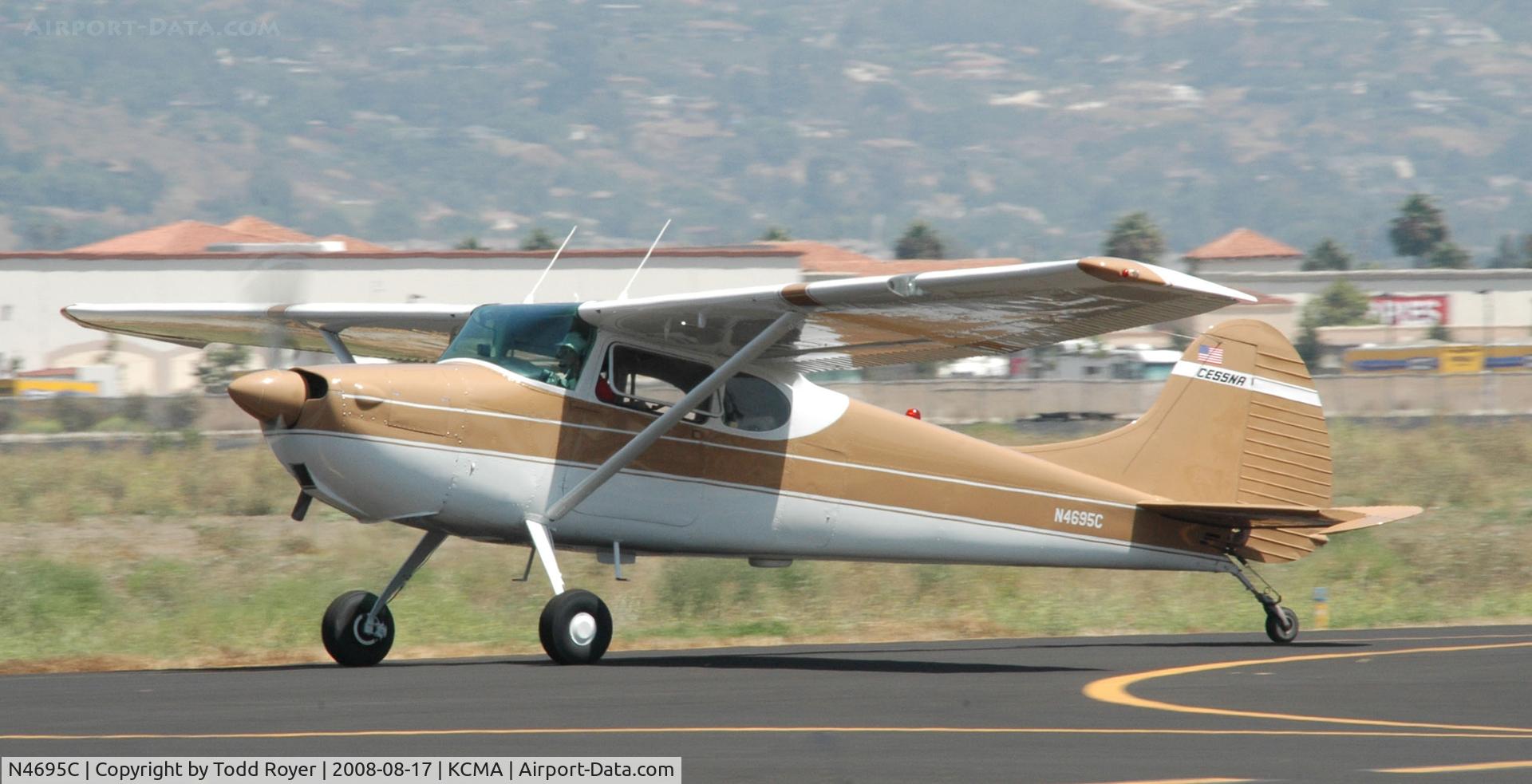 N4695C, 1953 Cessna 170B C/N 25639, Camarillo Airshow 2008