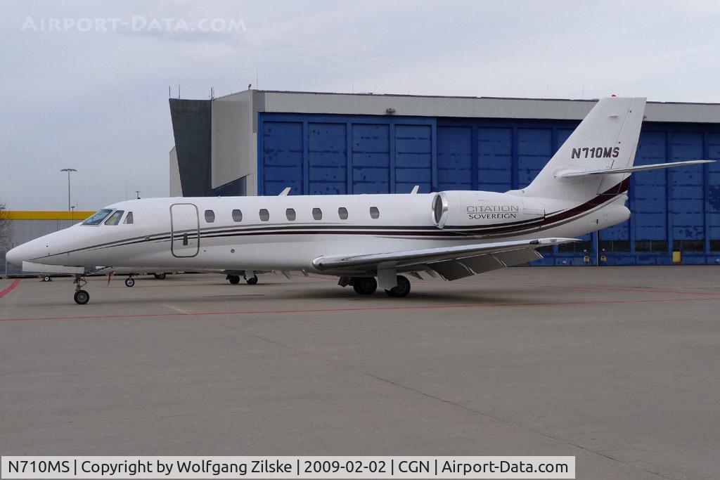 N710MS, 2007 Cessna 680 Citation Sovereign C/N 680-0162, visitor