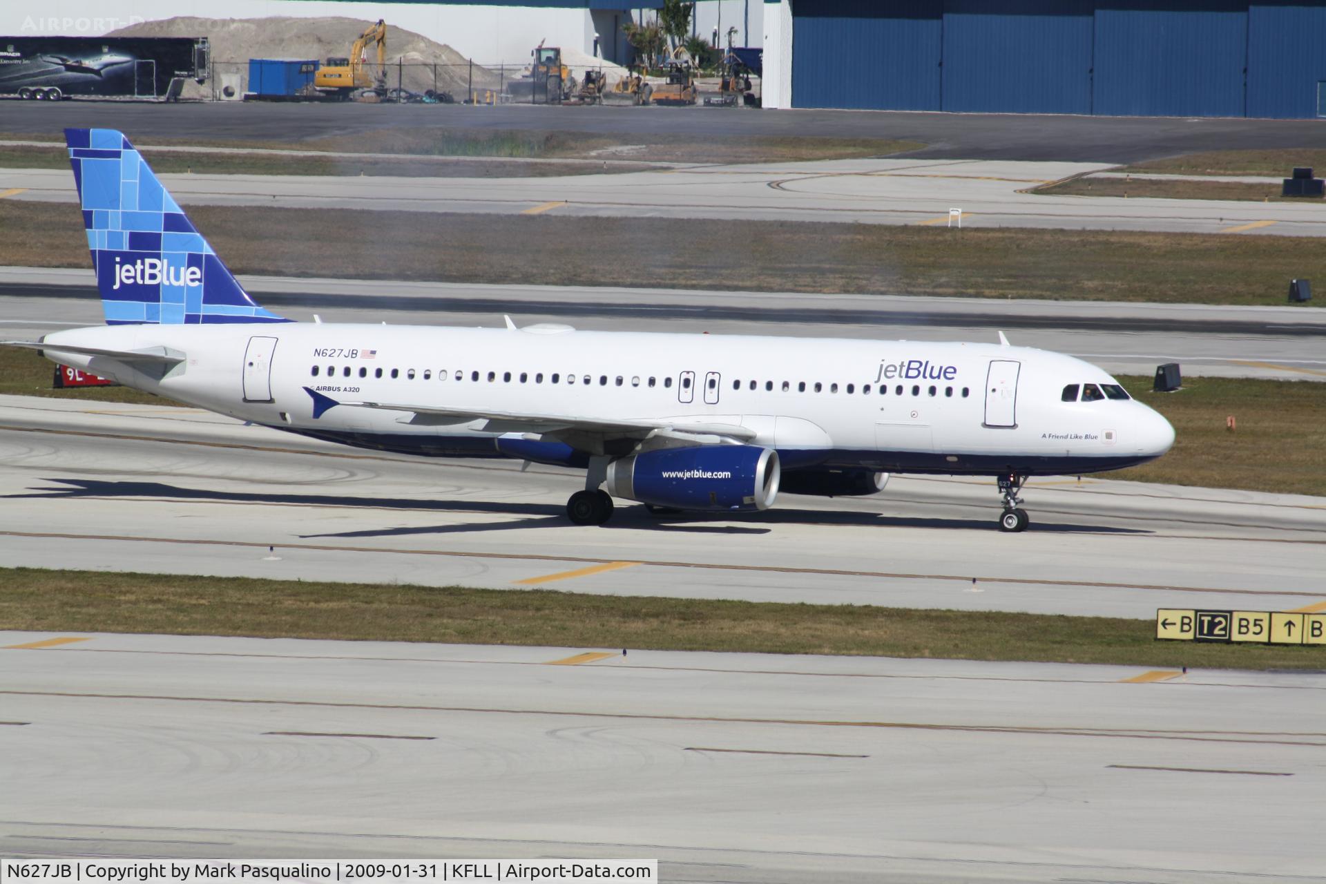N627JB, 2005 Airbus A320-232 C/N 2577, Airbus A320