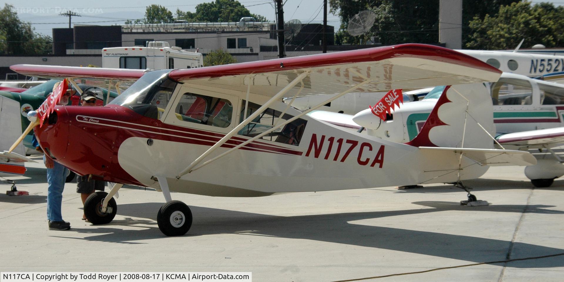 N117CA, American Champion 7EC C/N 1008-2007, Camarillo Airshow 2008