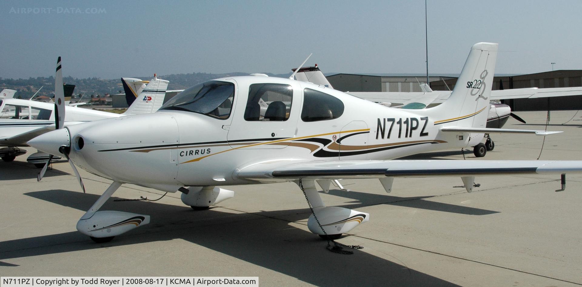 N711PZ, 2004 Cirrus SR22 G2 C/N 0942, Camarillo Airshow 2008
