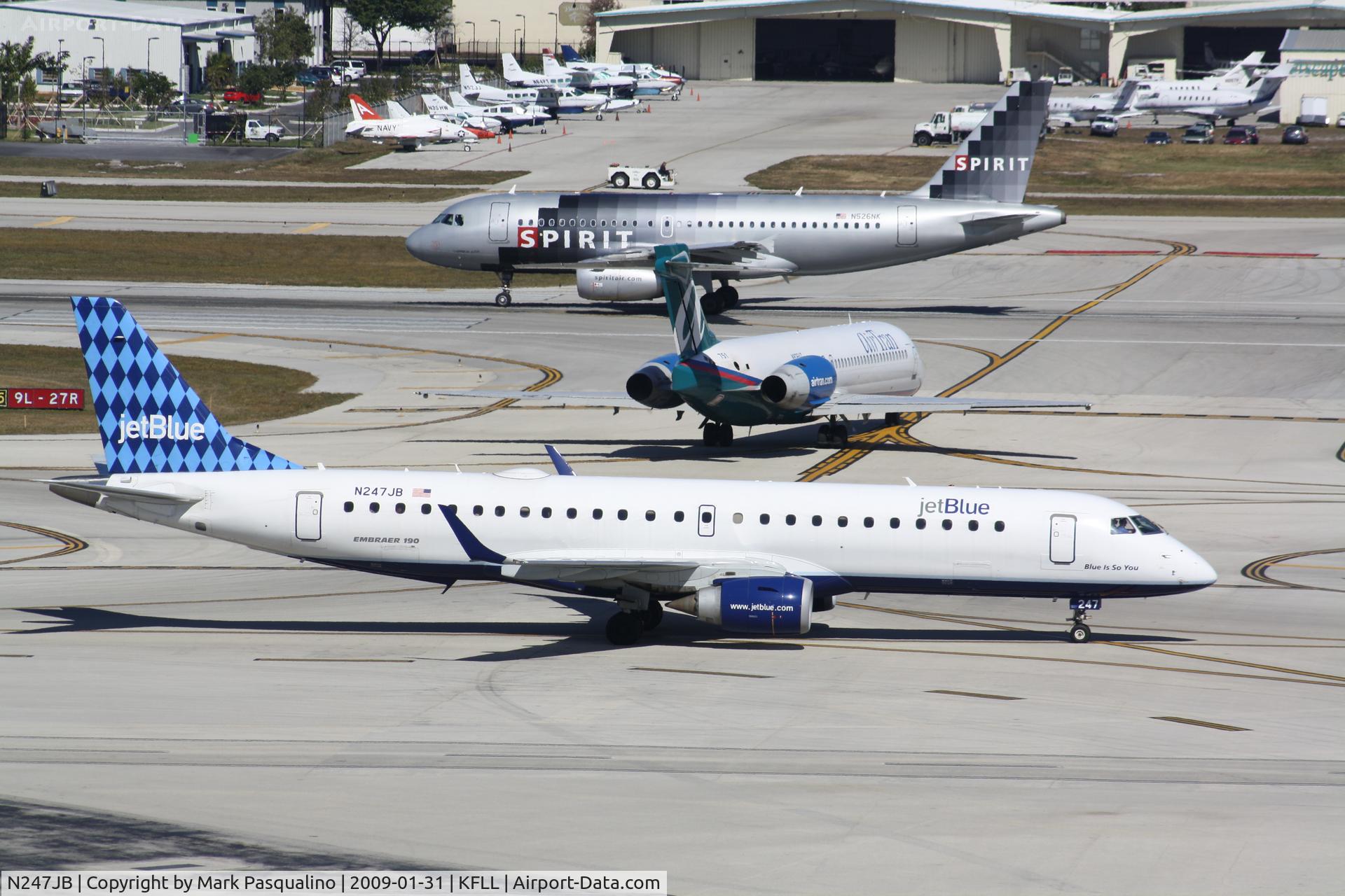 N247JB, 2006 Embraer 190AR (ERJ-190-100IGW) C/N 19000042, ERJ 190-100 IGW