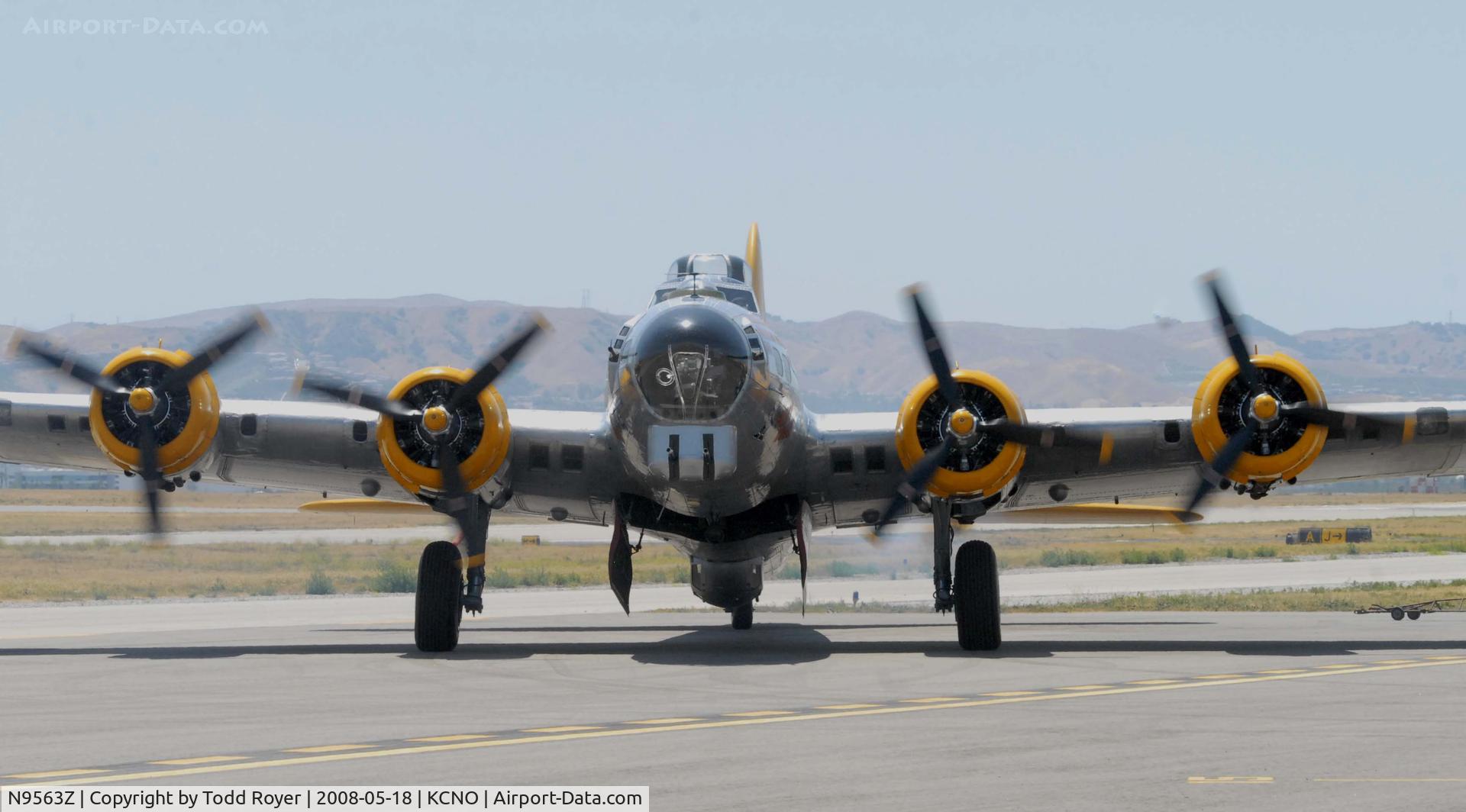 N9563Z, 1944 Boeing B-17G Flying Fortress C/N 32204, Chino Airshow 2008