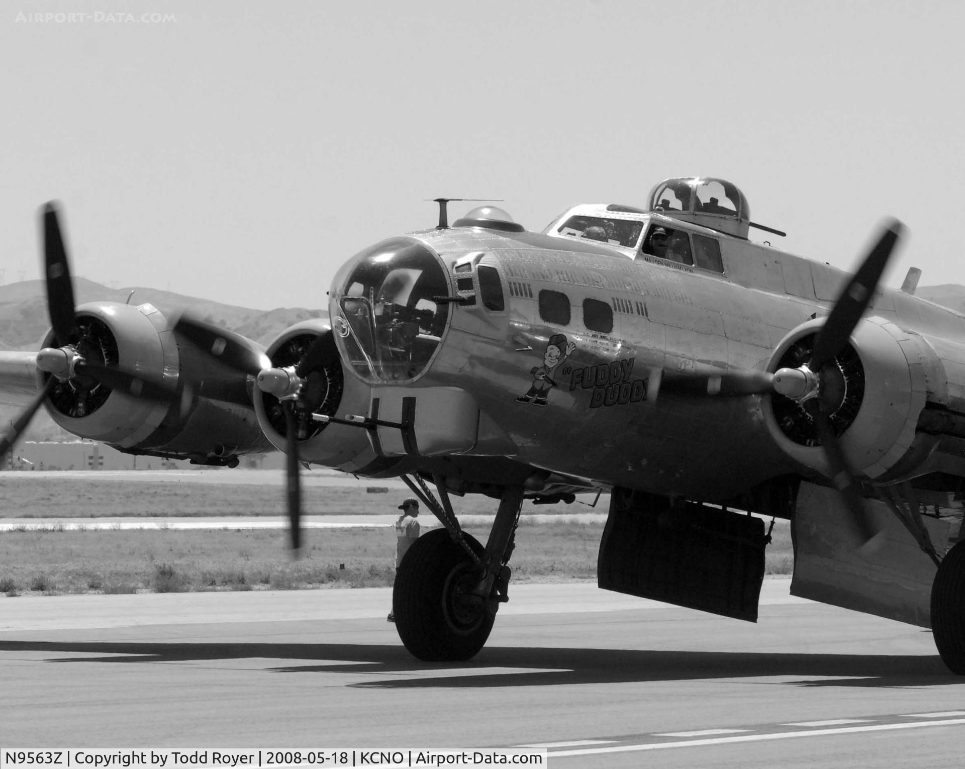 N9563Z, 1944 Boeing B-17G Flying Fortress C/N 32204, Chino Airshow 2008