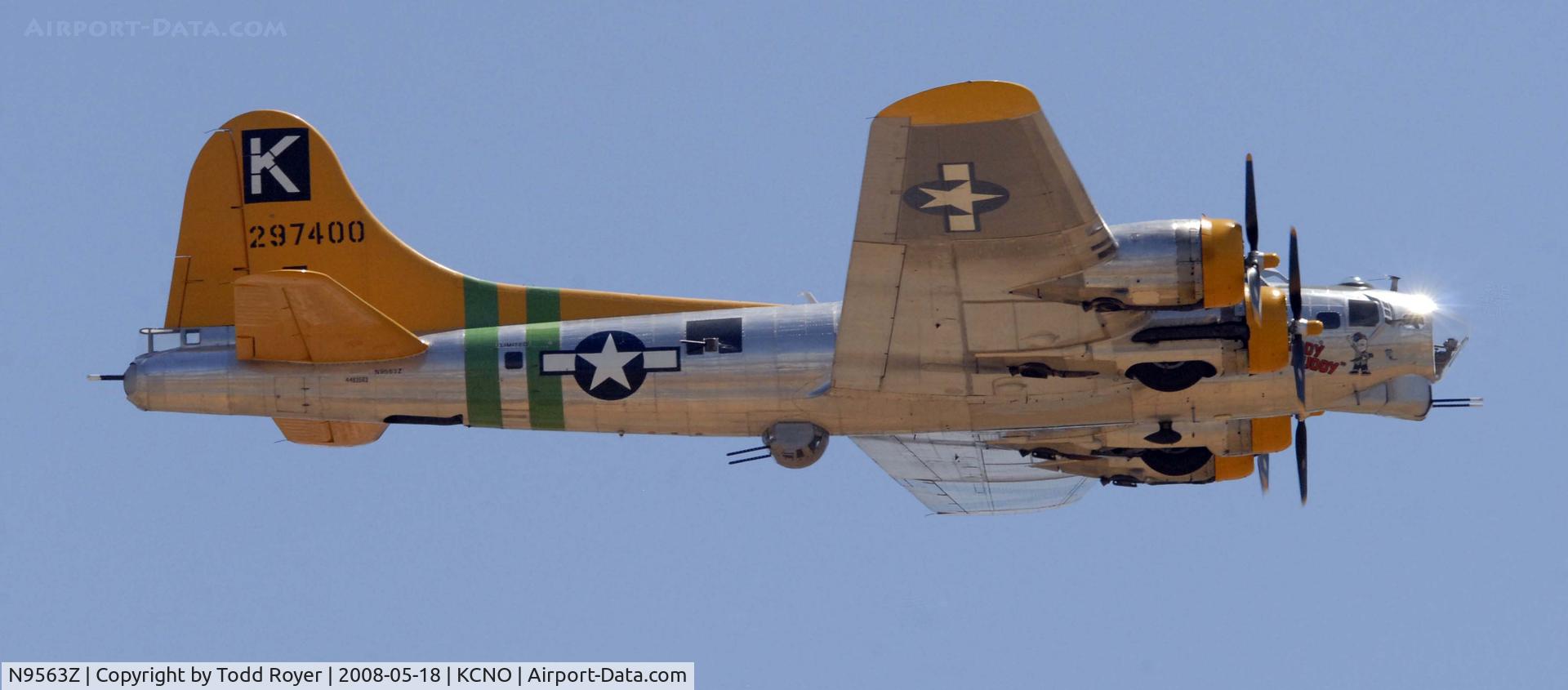 N9563Z, 1944 Boeing B-17G Flying Fortress C/N 32204, Chino Airshow 2008