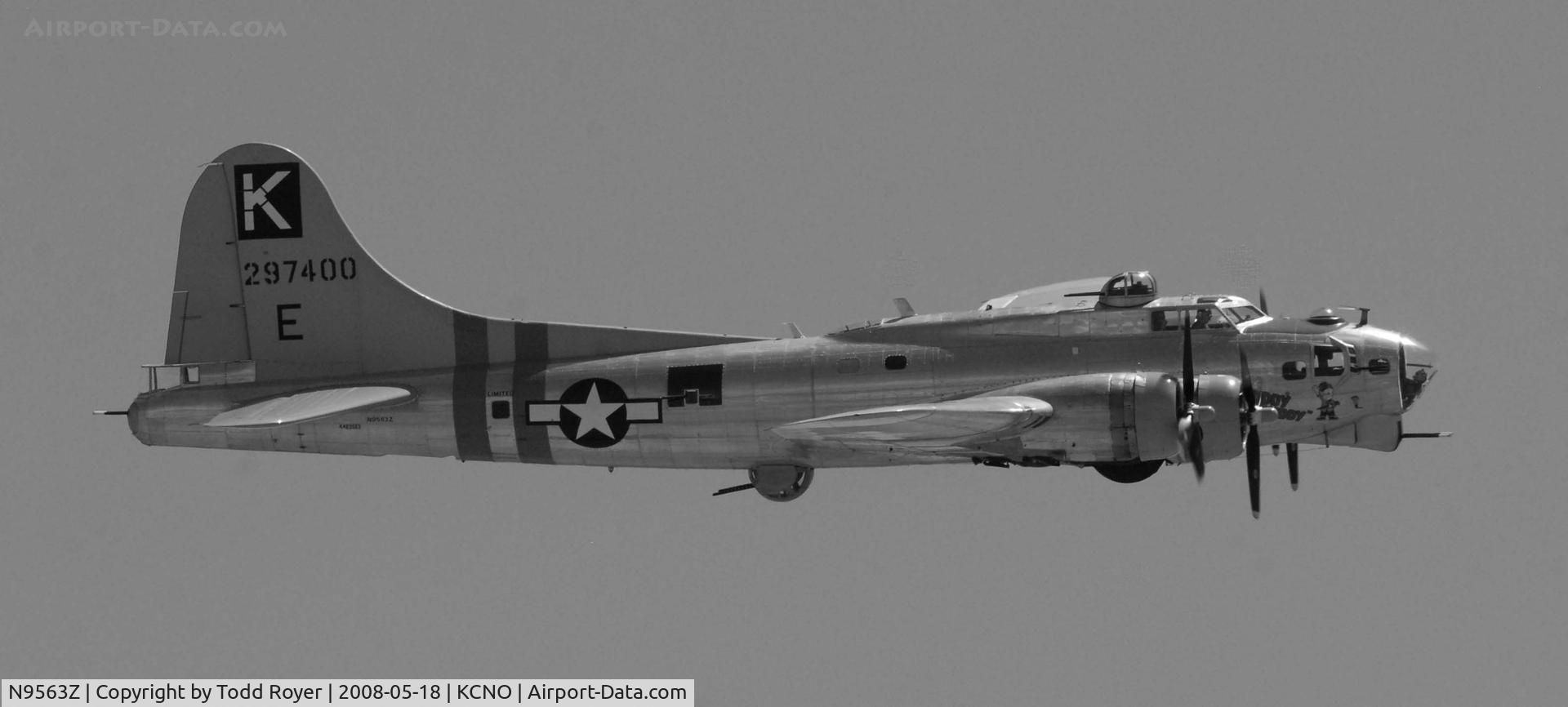 N9563Z, 1944 Boeing B-17G Flying Fortress C/N 32204, Chino Airshow 2008