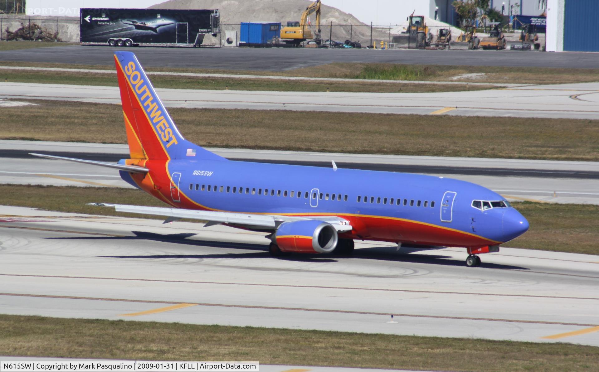 N615SW, 1995 Boeing 737-3H4 C/N 27698, Boeing 737-300