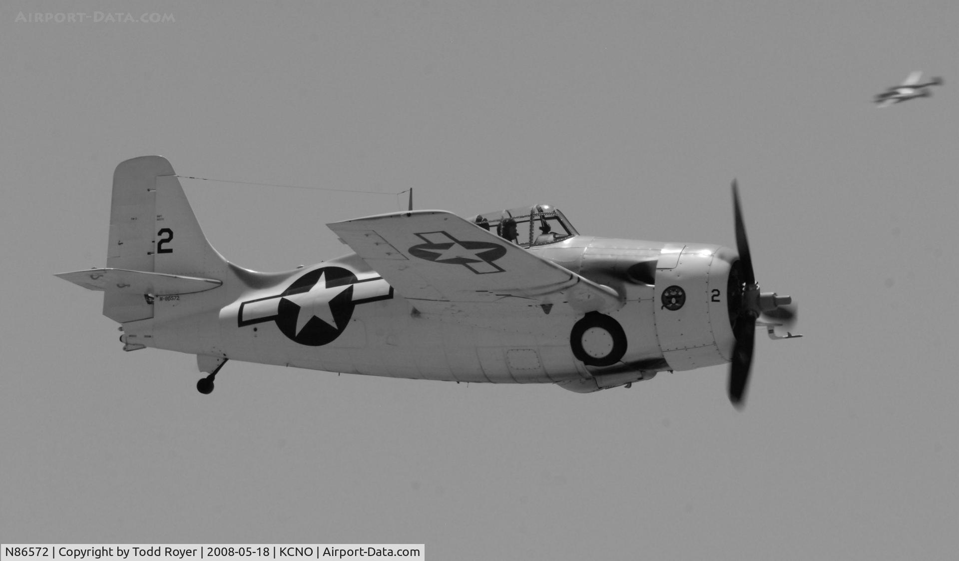 N86572, General Motors (Grumman) FM-2 Wildcat C/N 5626, Chino Airshow 2008