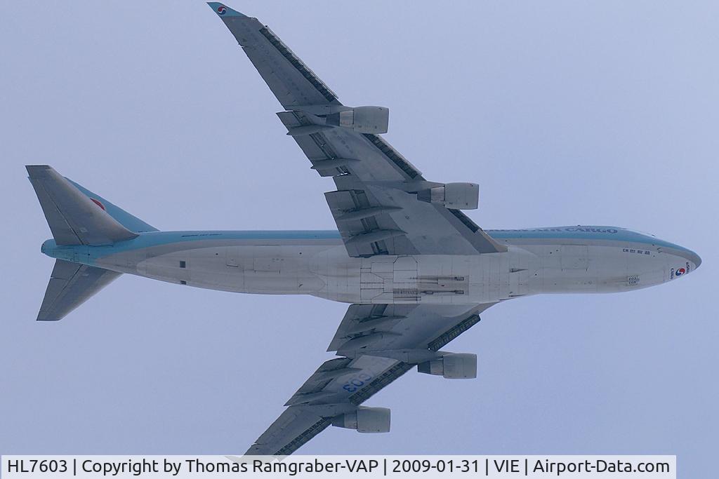 HL7603, 2005 Boeing 747-4B5F/ER/SCD C/N 34302, Korean Air Boeing 747-400