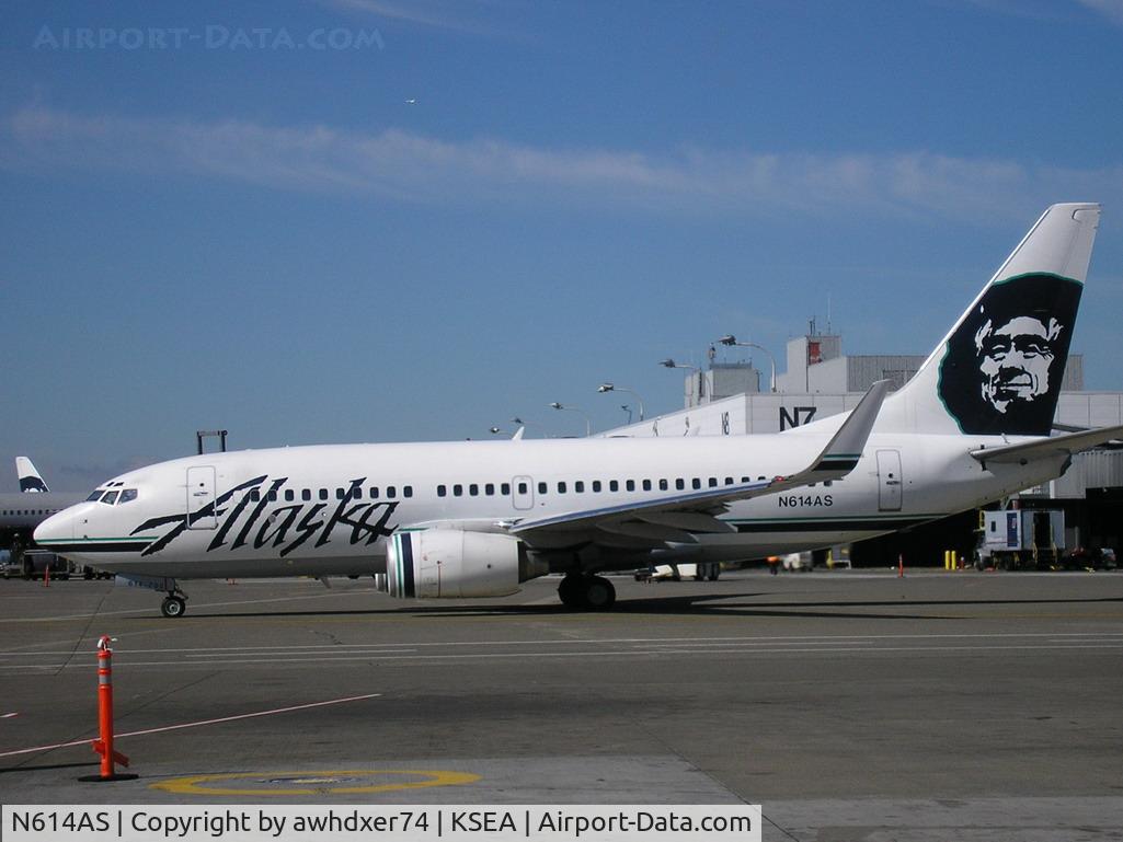 N614AS, 1999 Boeing 737-790 C/N 30343, Alaska B737-700