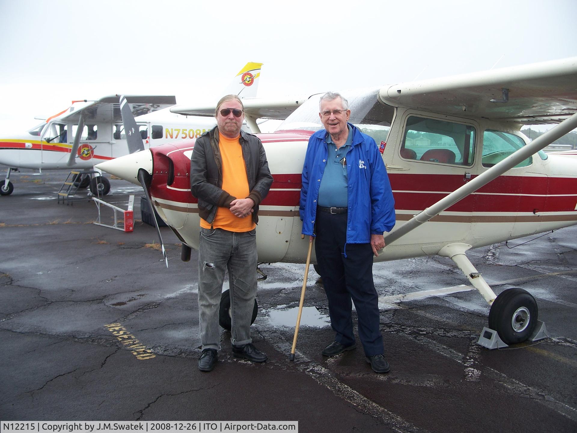 N12215, 1973 Cessna 172M C/N 17261887, Father-In-Law First Flight In A Real Airplane