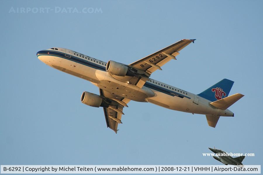 B-6292, 2006 Airbus A320-214 C/N 2960, China Southern Airlines