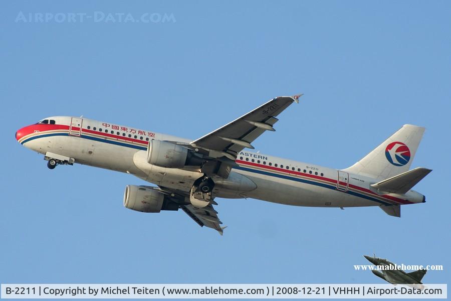 B-2211, 1999 Airbus A320-214 C/N 1041, China Eastern Airlines