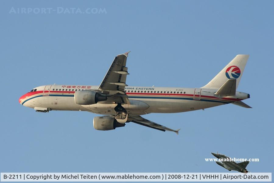 B-2211, 1999 Airbus A320-214 C/N 1041, China Eastern Airlines