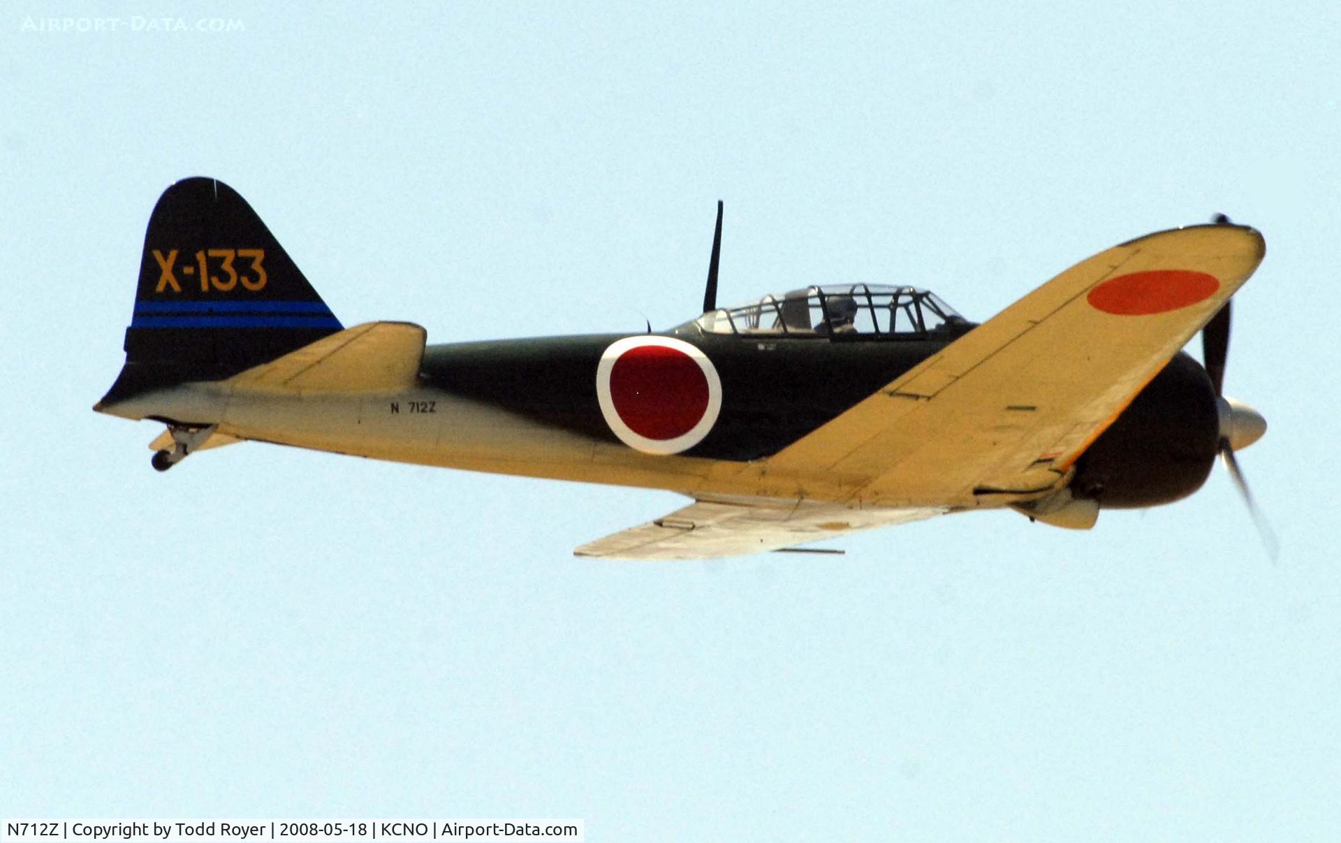 N712Z, 1942 Mitsubishi A6M3 Reisen (Zero) C/N 3869, Chino Airshow 2008