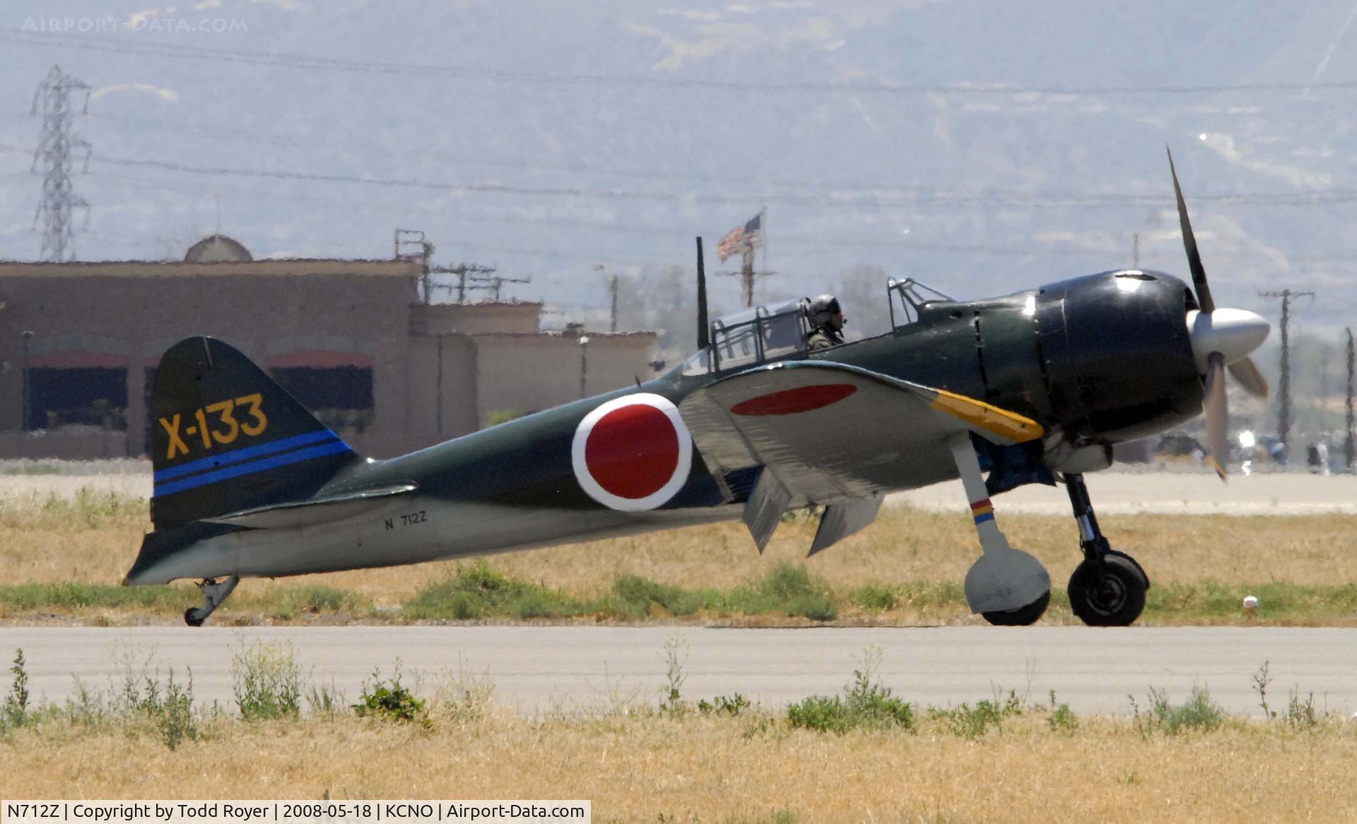N712Z, 1942 Mitsubishi A6M3 Reisen (Zero) C/N 3869, Chino Airshow 2008