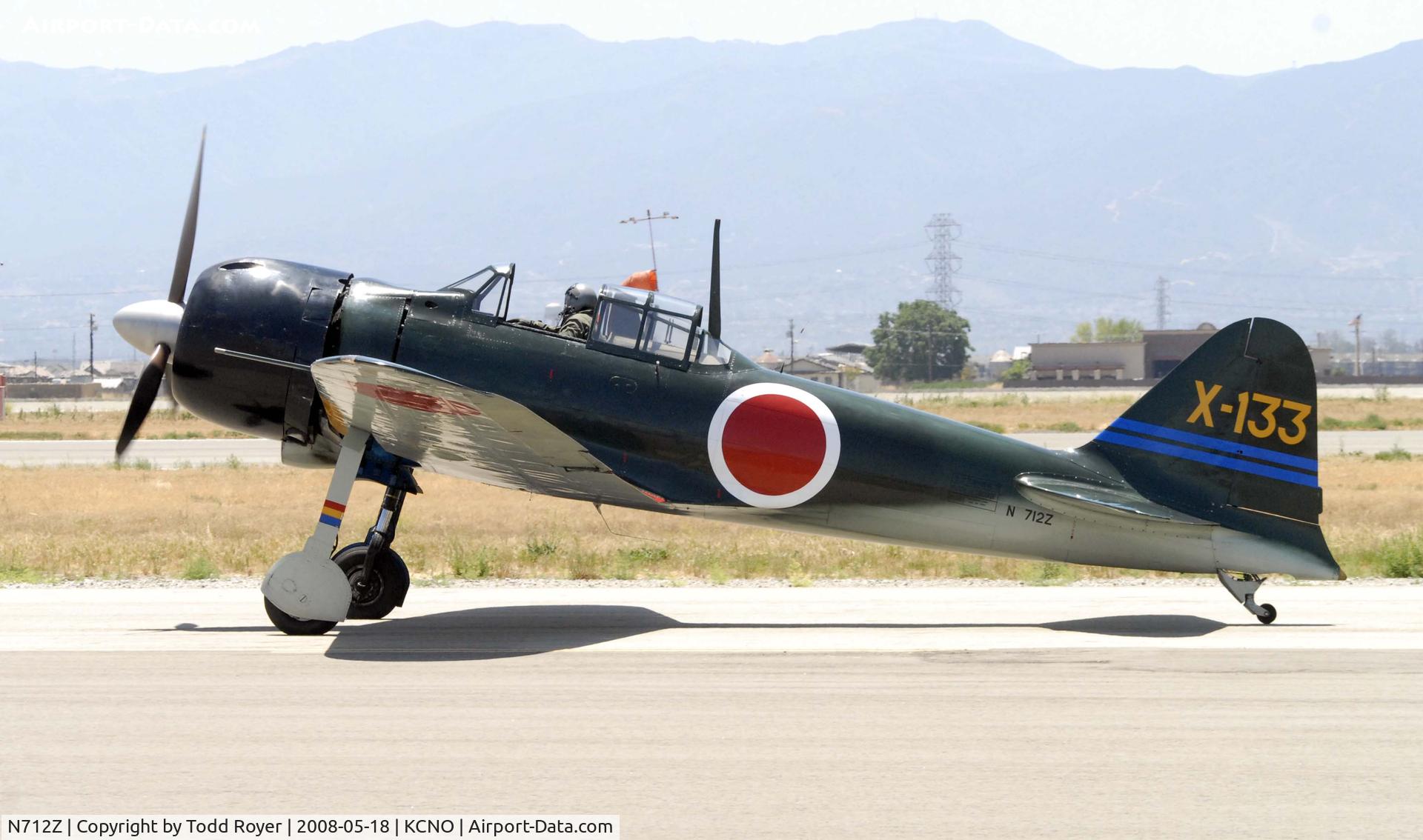 N712Z, 1942 Mitsubishi A6M3 Reisen (Zero) C/N 3869, Chino Airshow 2008