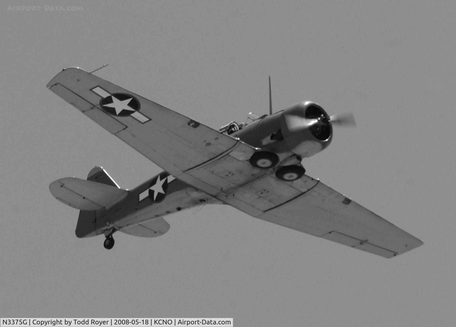 N3375G, 1943 North American SNJ-5 Texan Texan C/N 90790, Chino Airshow 2008