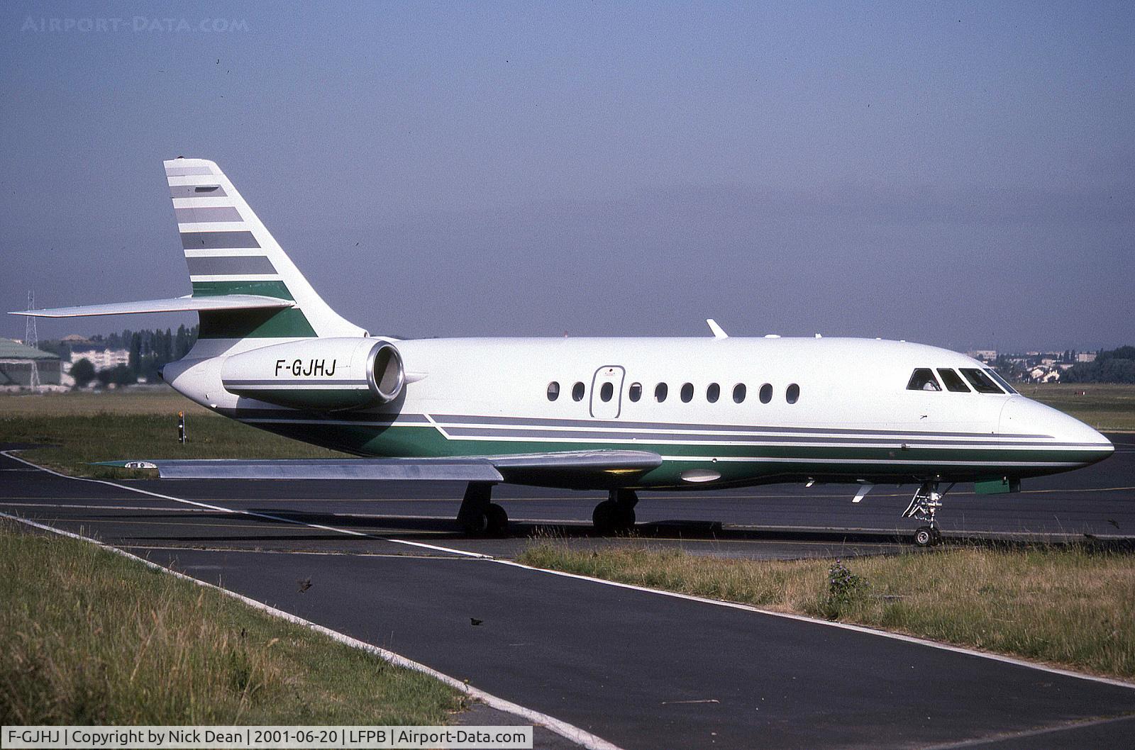 F-GJHJ, 1995 Dassault Falcon 2000 C/N 002, Paris Le Bourget
