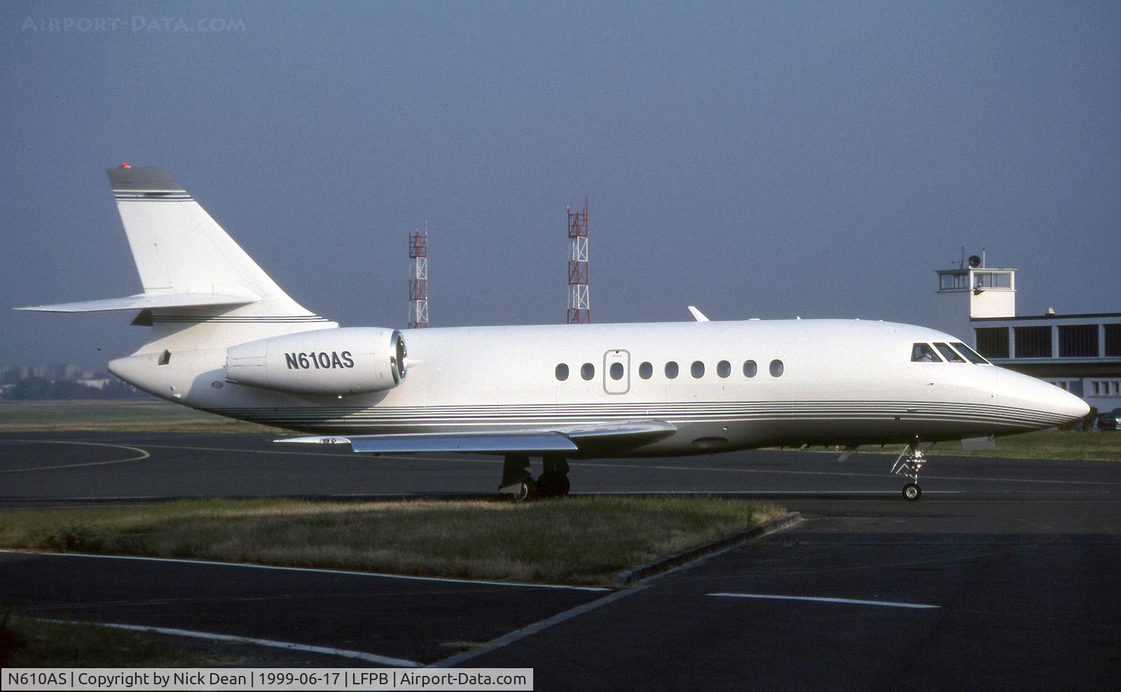N610AS, 1995 Dassault Falcon 2000 C/N 008, Paris Le Bourget