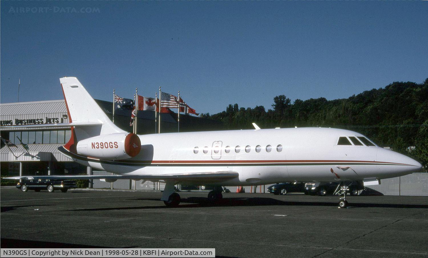 N390GS, Dassault Falcon 2000 C/N 021, KBFI