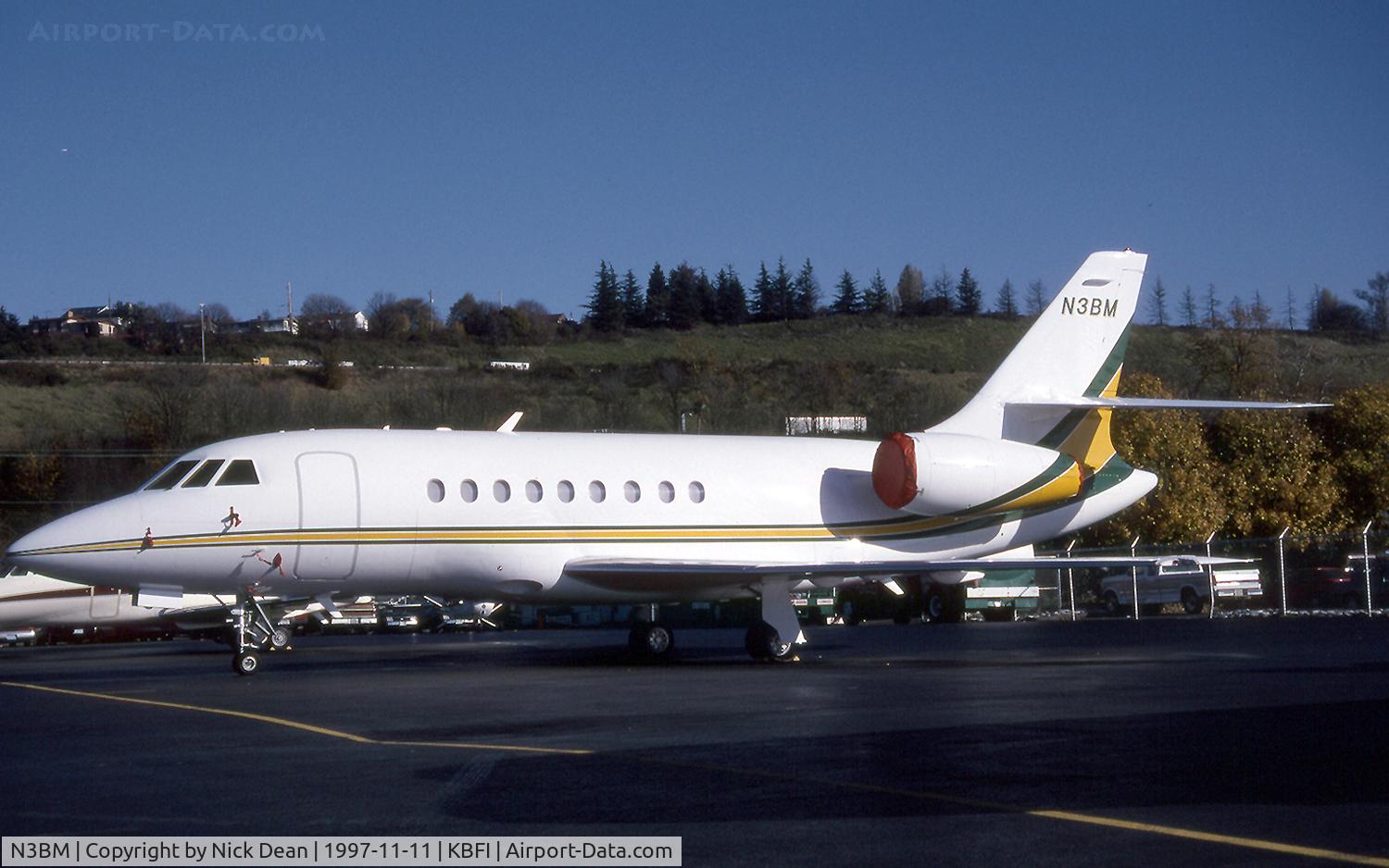 N3BM, Dassault Falcon 2000 C/N 038, KBFI