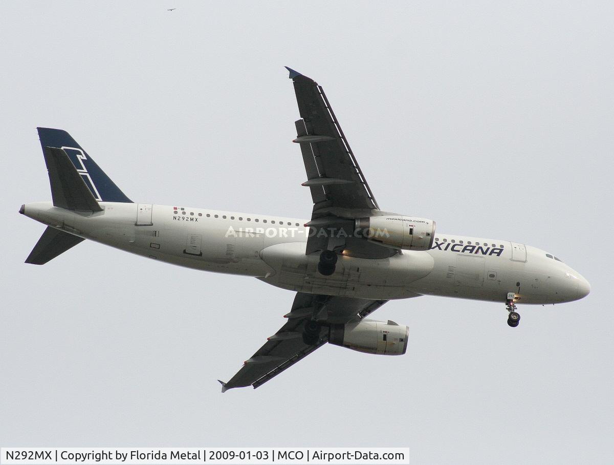 N292MX, 1992 Airbus A320-231 C/N 292, Mexicana A320