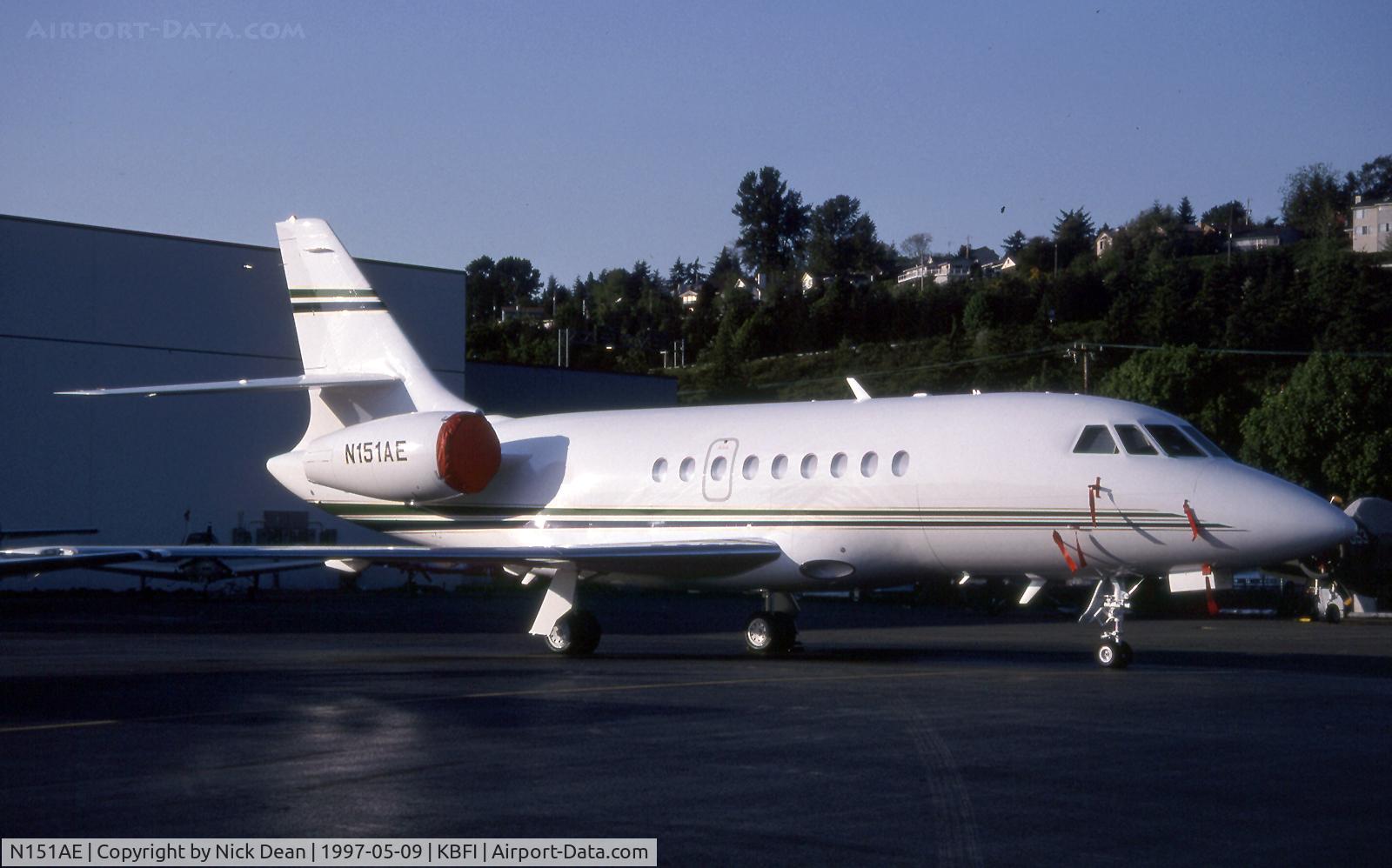N151AE, Dassault Falcon 2000 C/N 039, KBFI