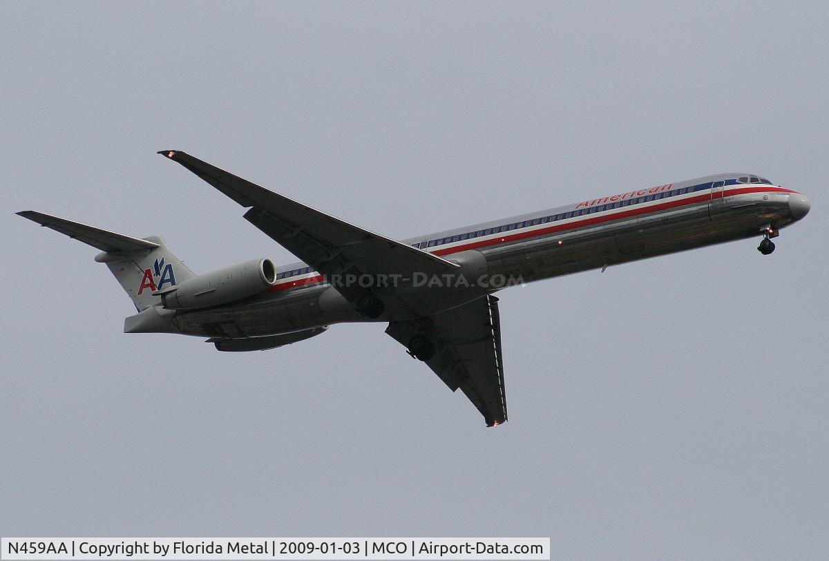 N459AA, 1988 McDonnell Douglas MD-82 (DC-9-82) C/N 49564, American MD-82